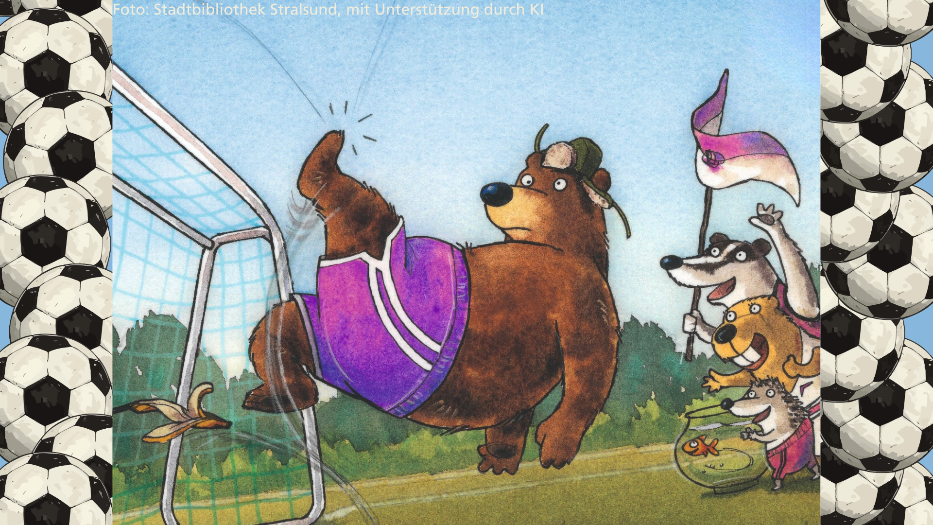 Bilderbuchkino  - „Anpfiff für Dr. Brumm“ von Daniel Napp – für Kinder ab 4 Jahren - Nervenkitzel auf dem Fußballplatz!